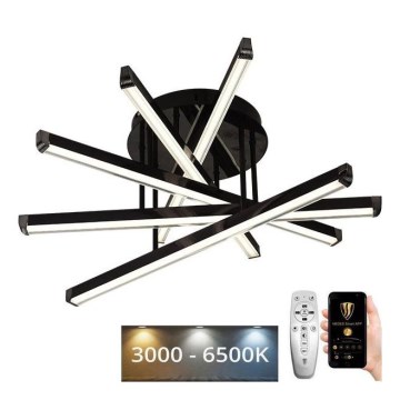 Dimbare LED bevestigde hanglamp LED/75W/230V 3000-6500K + afstandsbediening
