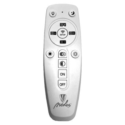 Dimbare LED bevestigde hanglamp LED/75W/230V 3000-6500K + afstandsbediening