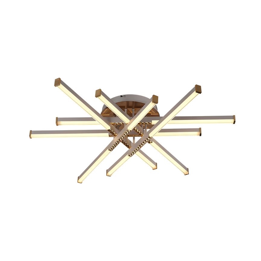 Dimbare LED bevestigde hanglamp LED/90W/230V 3000-6500K + afstandsbediening