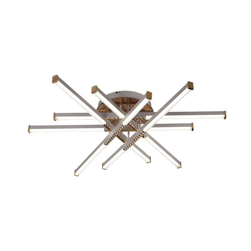 Dimbare LED bevestigde hanglamp LED/90W/230V 3000-6500K + afstandsbediening