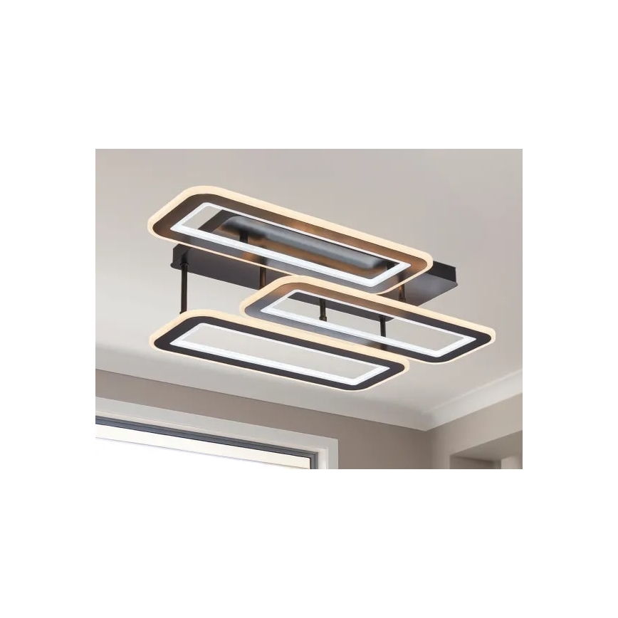 Dimbare LED bevestigde hanglamp LED/90W/230V 3000-6500K + afstandsbediening