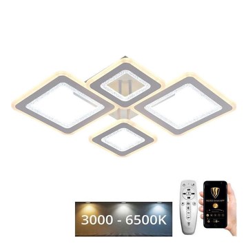 Dimbare LED bevestigde hanglamp LED/95W/230V 3000-6500K + afstandsbediening