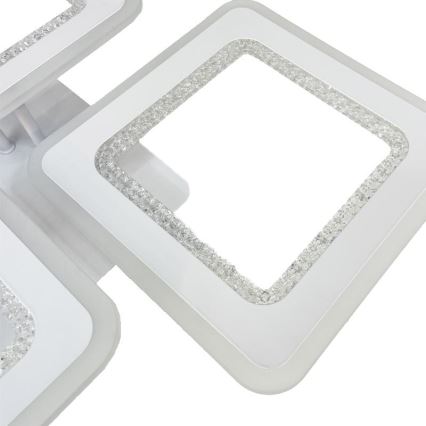 Dimbare LED bevestigde hanglamp LED/95W/230V 3000-6500K + afstandsbediening