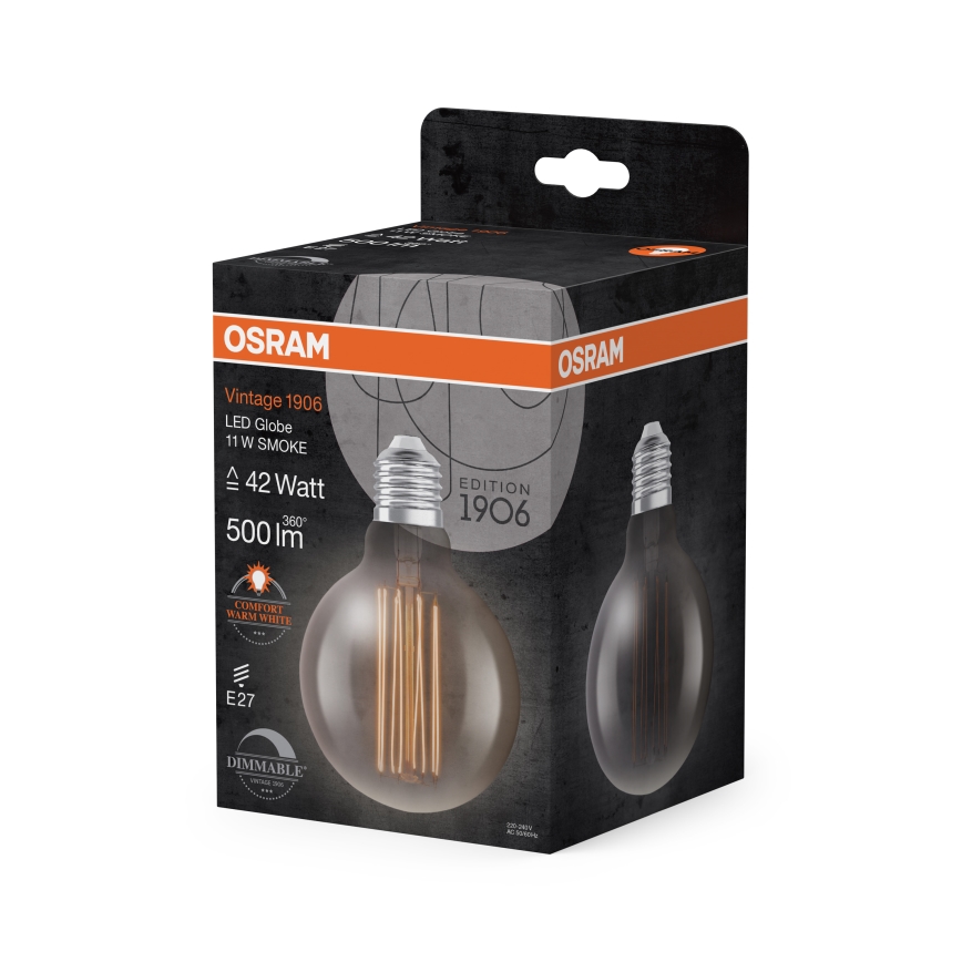 Dimbare LED-gloeilamp VINTAGE FILAMENT E27/11W/230V 1800K - Osram