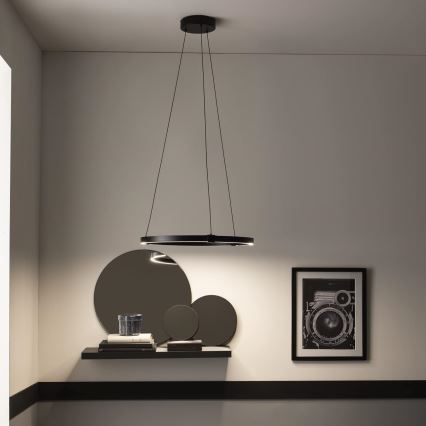 Dimbare LED hanglamp aan een koord CASSINI LED/33W/230V 2700-6500K + afstandsbediening