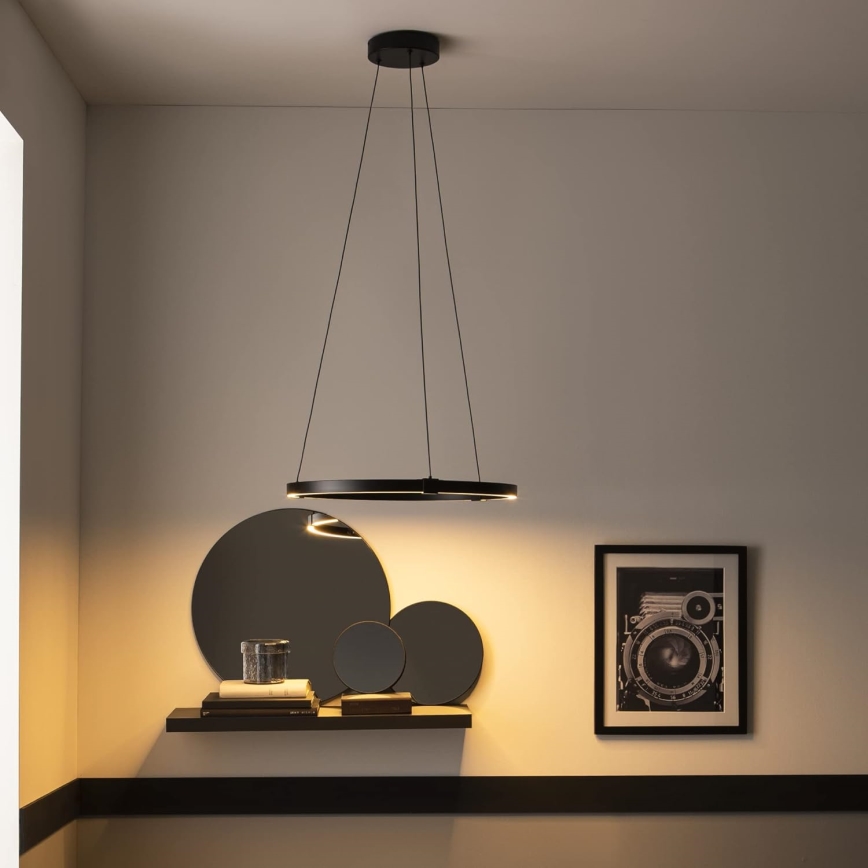 Dimbare LED hanglamp aan een koord CASSINI LED/33W/230V 2700-6500K + afstandsbediening