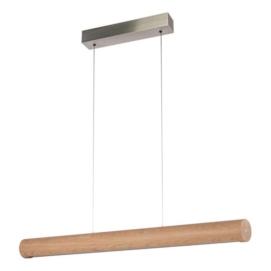 Dimbare LED hanglamp aan een koord CONOR LED/34,5W/230V eiken