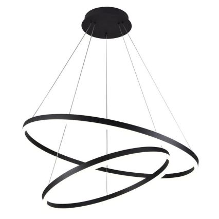 Dimbare LED hanglamp aan een koord LED/100W/230V 3000-6500K diameter 80 cm + afstandsbediening
