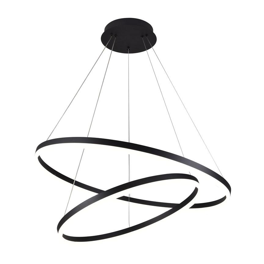 Dimbare LED hanglamp aan een koord LED/100W/230V 3000-6500K diameter 80 cm + afstandsbediening