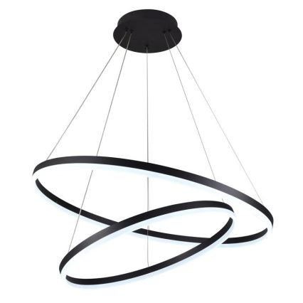 Dimbare LED hanglamp aan een koord LED/100W/230V 3000-6500K diameter 80 cm + afstandsbediening