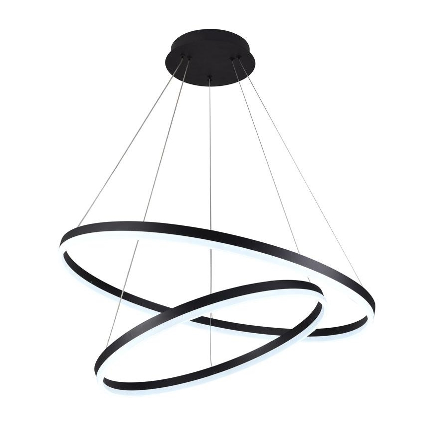Dimbare LED hanglamp aan een koord LED/100W/230V 3000-6500K diameter 80 cm + afstandsbediening