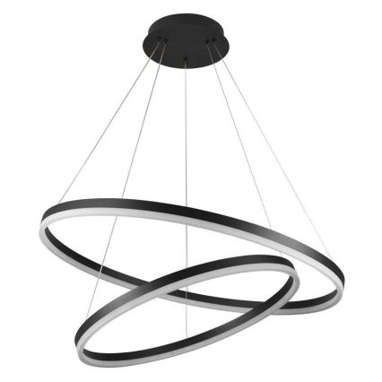 Dimbare LED hanglamp aan een koord LED/100W/230V 3000-6500K diameter 80 cm + afstandsbediening