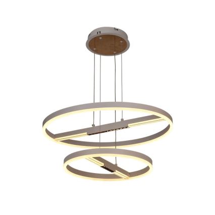 Dimbare LED hanglamp aan een koord LED/100W/230V 3000-6500K diameter 60 cm + afstandsbediening