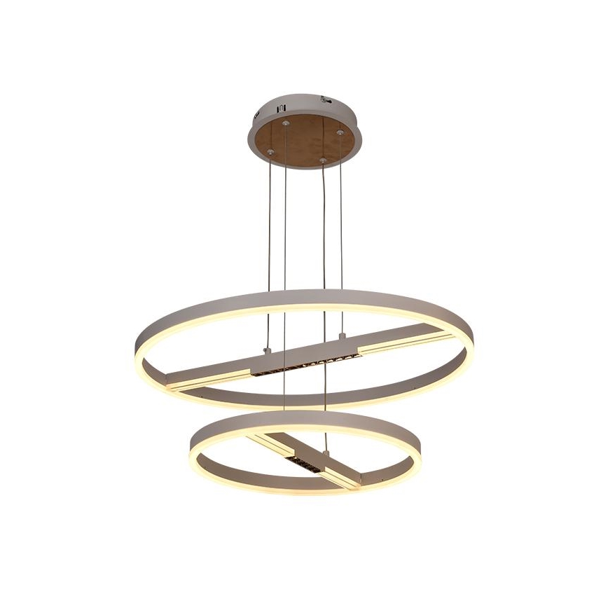 Dimbare LED hanglamp aan een koord LED/100W/230V 3000-6500K diameter 60 cm + afstandsbediening