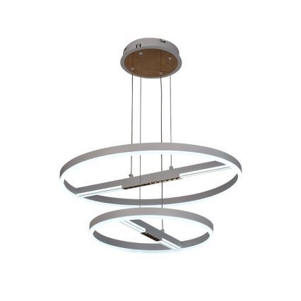 Dimbare LED hanglamp aan een koord LED/100W/230V 3000-6500K diameter 60 cm + afstandsbediening