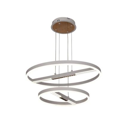 Dimbare LED hanglamp aan een koord LED/100W/230V 3000-6500K diameter 60 cm + afstandsbediening