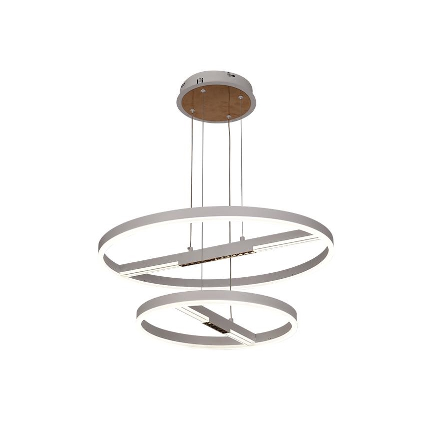 Dimbare LED hanglamp aan een koord LED/100W/230V 3000-6500K diameter 60 cm + afstandsbediening