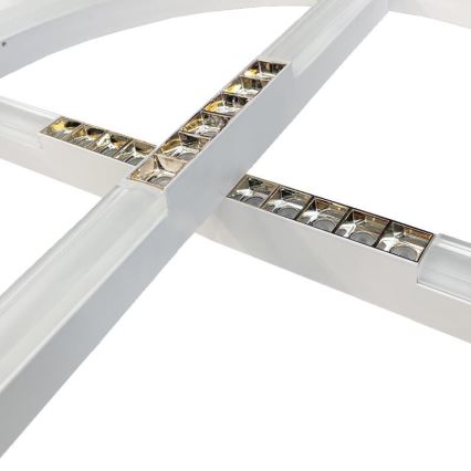 Dimbare LED hanglamp aan een koord LED/100W/230V 3000-6500K diameter 60 cm + afstandsbediening