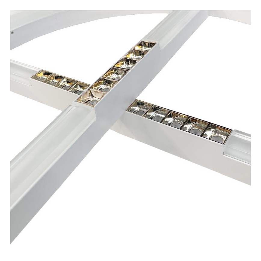Dimbare LED hanglamp aan een koord LED/100W/230V 3000-6500K diameter 60 cm + afstandsbediening