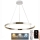 Dimbare LED hanglamp aan een koord LED/100W/230V 3000-6500K diameter 80 cm + afstandsbediening