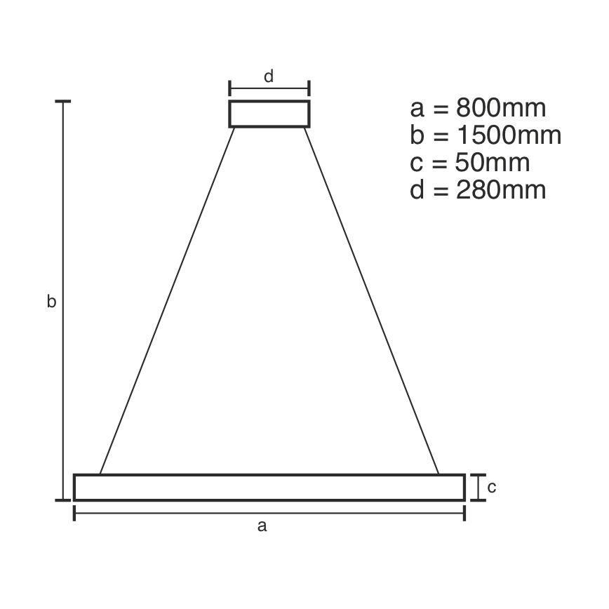 LED Dimbaar kristal Hanglamp aan een touw LED/100W/230V 3000-6500K zilver + afstandsbediening