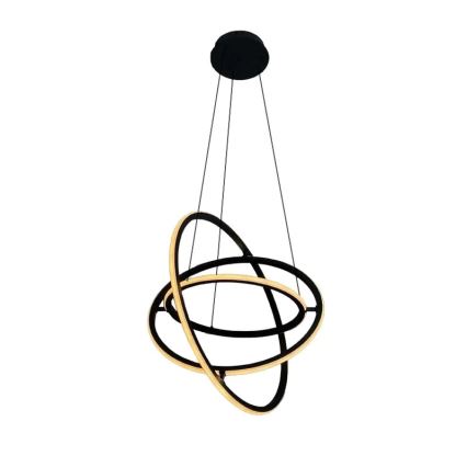 Dimbare LED hanglamp aan een koord LED/105W/230V 3000-6500K diameter 60 cm + afstandsbediening