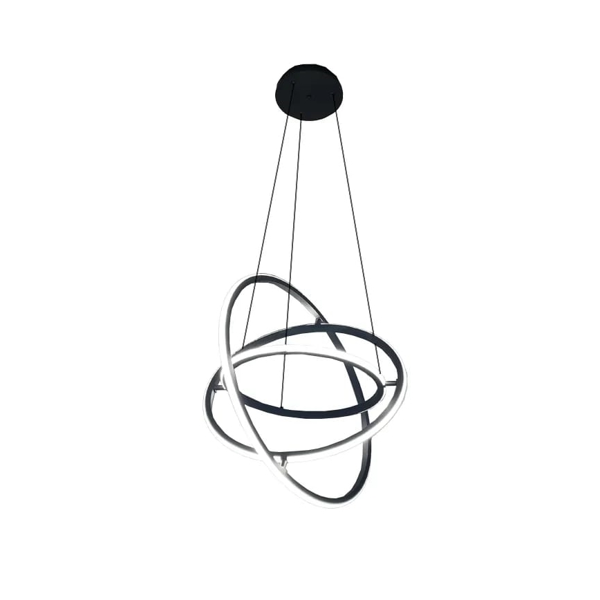 Dimbare LED hanglamp aan een koord LED/105W/230V 3000-6500K diameter 60 cm + afstandsbediening