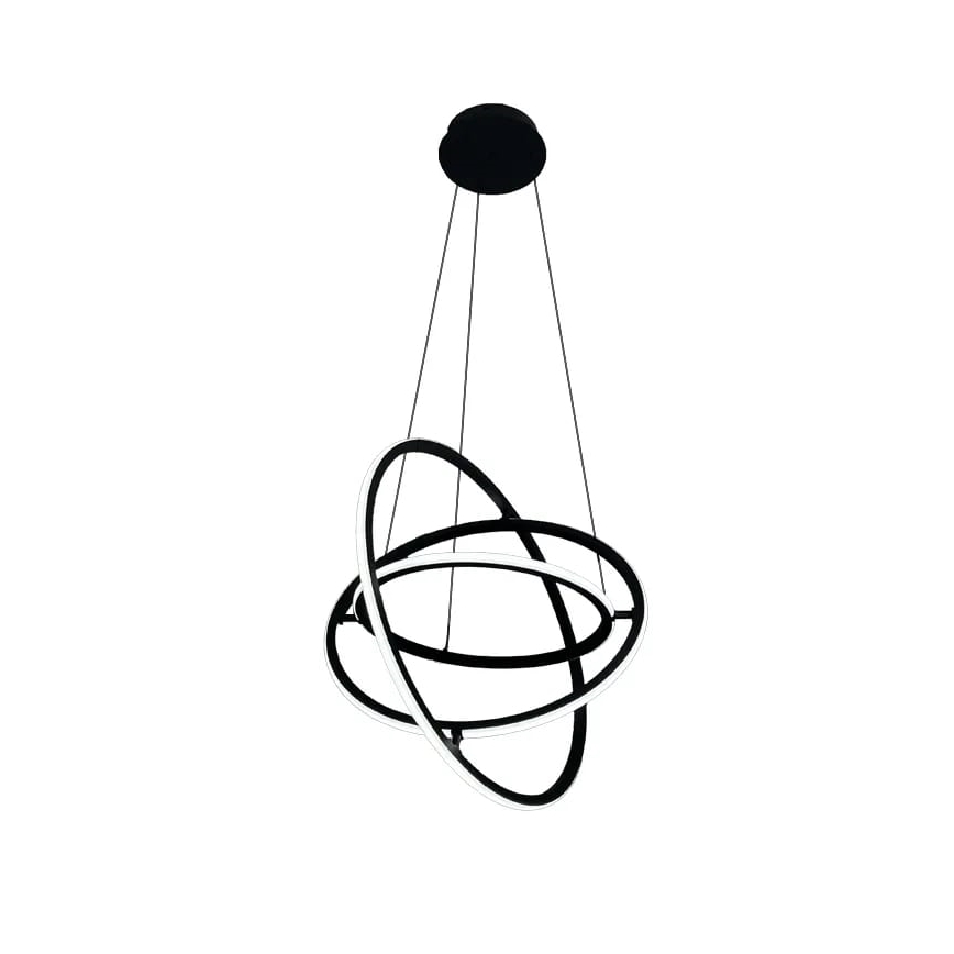 Dimbare LED hanglamp aan een koord LED/105W/230V 3000-6500K diameter 60 cm + afstandsbediening