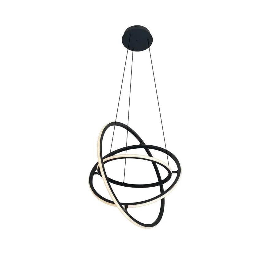Dimbare LED hanglamp aan een koord LED/105W/230V 3000-6500K diameter 60 cm + afstandsbediening
