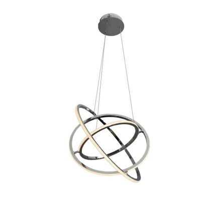 Dimbare LED hanglamp aan een koord LED/105W/230V 3000-6500K diameter 60 cm + afstandsbediening