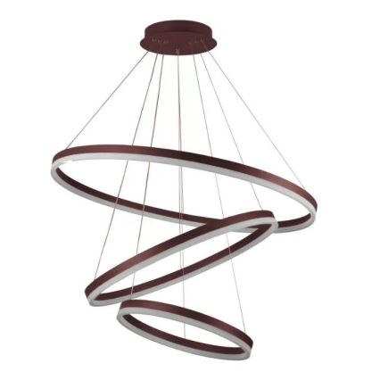 Dimbare LED hanglamp aan een koord LED/125W/230V 3000-6500K diameter 80 cm + afstandsbediening