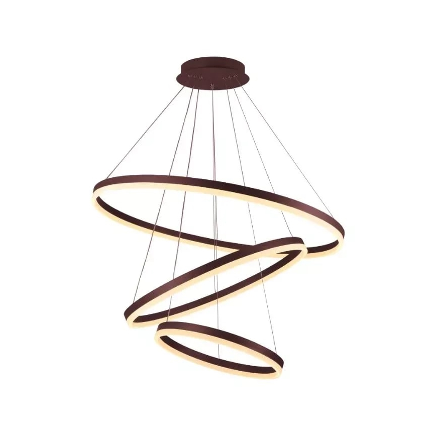 Dimbare LED hanglamp aan een koord LED/125W/230V 3000-6500K diameter 80 cm + afstandsbediening