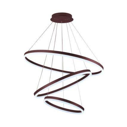 Dimbare LED hanglamp aan een koord LED/125W/230V 3000-6500K diameter 80 cm + afstandsbediening
