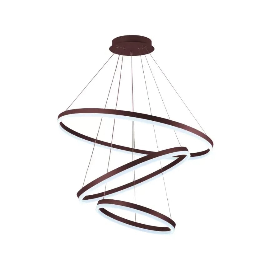 Dimbare LED hanglamp aan een koord LED/125W/230V 3000-6500K diameter 80 cm + afstandsbediening
