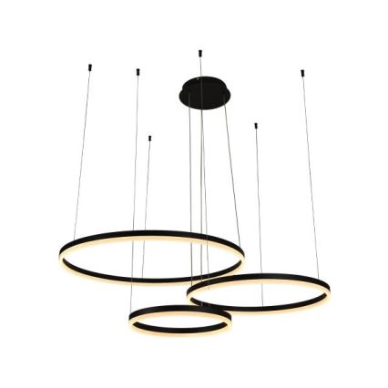 Dimbare LED hanglamp aan een koord LED/125W/230V 3000-6500K diameter 80 cm + afstandsbediening