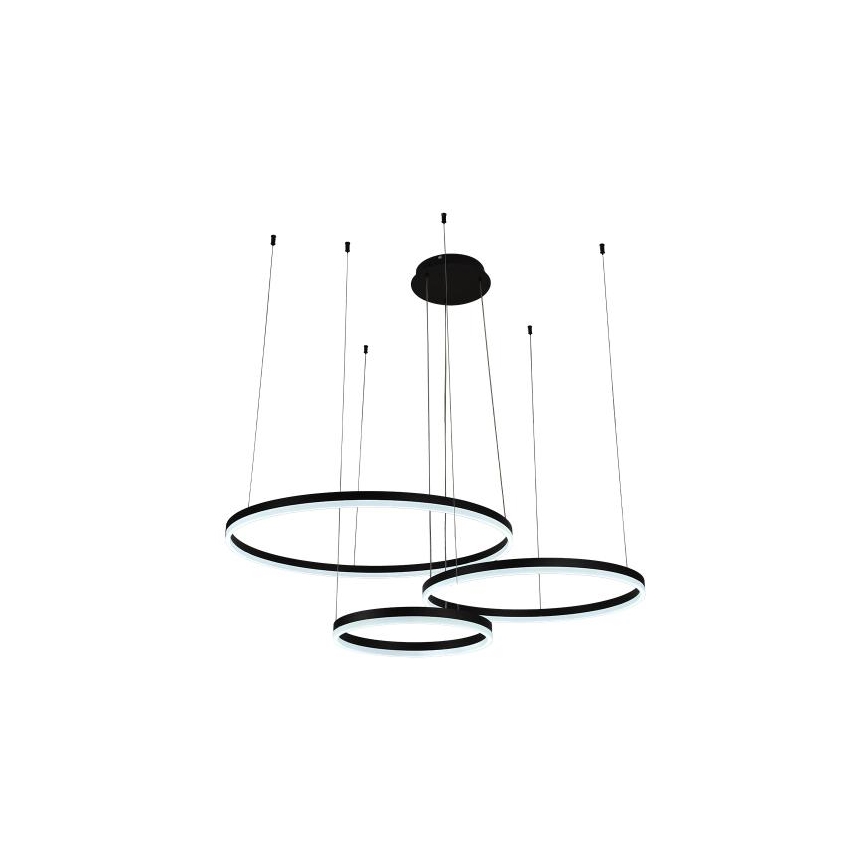 Dimbare LED hanglamp aan een koord LED/125W/230V 3000-6500K diameter 80 cm + afstandsbediening