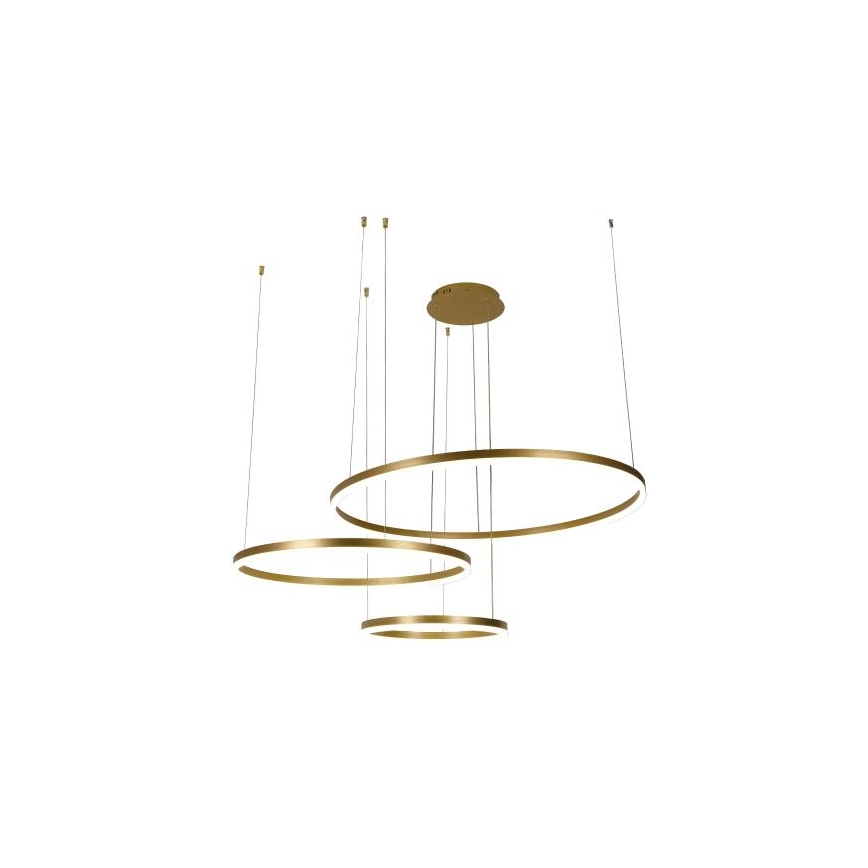 Dimbare LED hanglamp aan een koord LED/125W/230V 3000-6500K diameter 80 cm + afstandsbediening