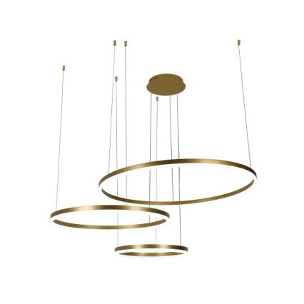 Dimbare LED hanglamp aan een koord LED/125W/230V 3000-6500K diameter 80 cm + afstandsbediening