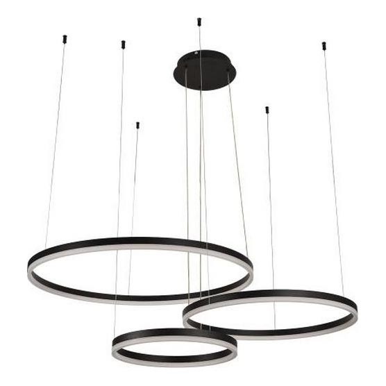Dimbare LED hanglamp aan een koord LED/125W/230V 3000-6500K diameter 80 cm + afstandsbediening
