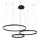 Dimbare LED hanglamp aan een koord LED/125W/230V 3000-6500K diameter 80 cm + afstandsbediening
