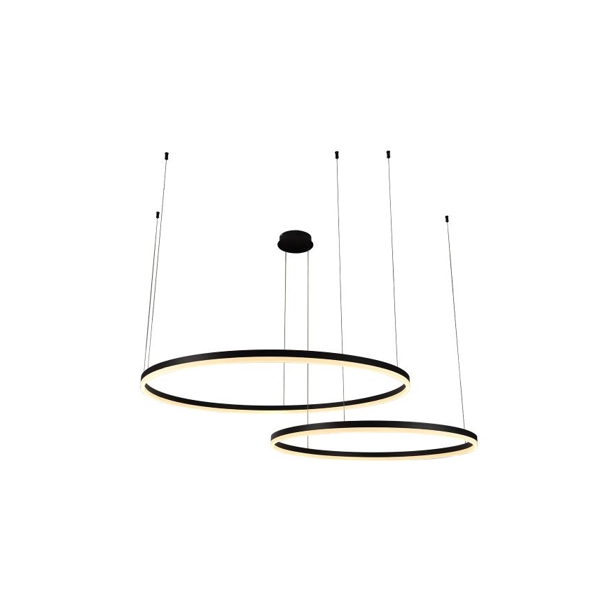 Dimbare LED hanglamp aan een koord LED/128W/230V 3000-6500K diameter 100 cm + afstandsbediening