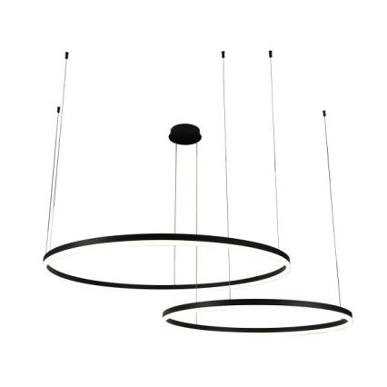 Dimbare LED hanglamp aan een koord LED/128W/230V 3000-6500K diameter 100 cm + afstandsbediening