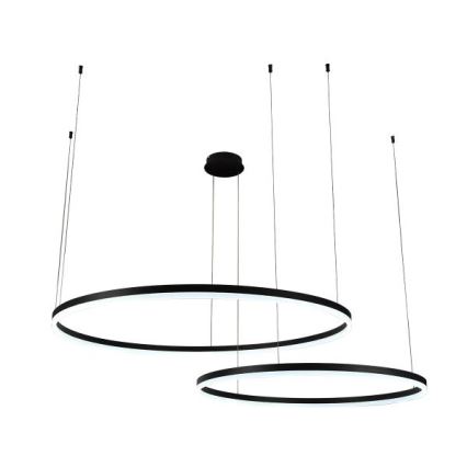 Dimbare LED hanglamp aan een koord LED/128W/230V 3000-6500K diameter 100 cm + afstandsbediening