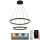 Dimbare LED hanglamp aan een koord LED/130W/230V 3000-6500K + afstandsbediening