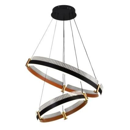 Dimbare LED hanglamp aan een koord LED/140W/230V 3000-6500K diameter 60 cm + afstandsbediening