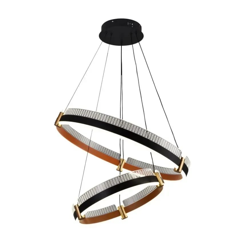 Dimbare LED hanglamp aan een koord LED/140W/230V 3000-6500K diameter 60 cm + afstandsbediening
