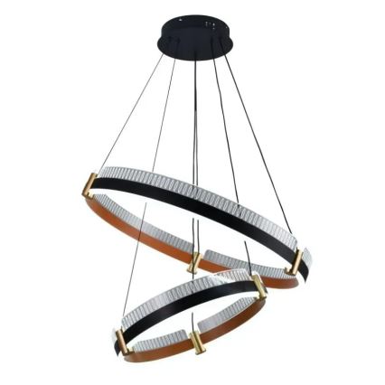 Dimbare LED hanglamp aan een koord LED/140W/230V 3000-6500K diameter 60 cm + afstandsbediening