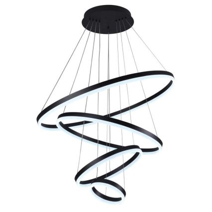 Dimbare LED hanglamp aan een koord LED/165W/230V 3000-6500K diameter 80 cm + afstandsbediening