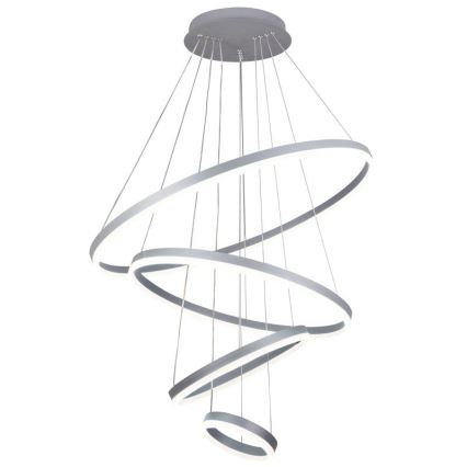 Dimbare LED hanglamp aan een koord LED/165W/230V 3000-6500K diameter 80 cm + afstandsbediening