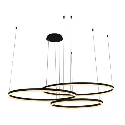 Dimbare LED hanglamp aan een koord LED/170W/230V 3000-6500K diameter 100 cm + afstandsbediening